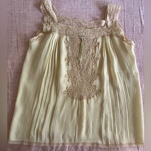Vintage Silk Camisole, Excellent Condition, size Large/XL.